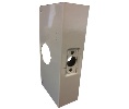 Don-Jo 214 CW S Satin Stainless Steel Wrap-Around Plate