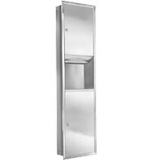 Bradley 235 Paper Towel Dispenser and Waste Receptacle