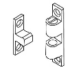Trimco 804 3 Way Cabinet Catch