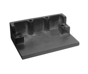 Rockwood 2601AB Mounting Bracket (for Soffit Applied Hardware) - Black Prime Coat