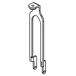 Adams Rite 22-0757 Upper Arm 1-1/8" Backset