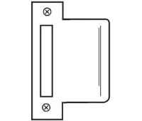 Don-Jo MEST-102 Stainless Steel Mortise Extended Lip ANSI Strike 
