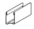 Dorbin 280A 90" Satin Aluminum Guide for Metal Screen