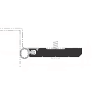 Pemko 2891GS Heavy Duty Head & Jamb Weatherstripping