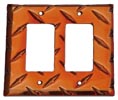 MCA 2GFI-O Double GFI Cover- Orange