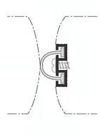 Pemko 313DN Double Door Astragal
