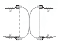 Pemko 318BDGV Double Door Astragal