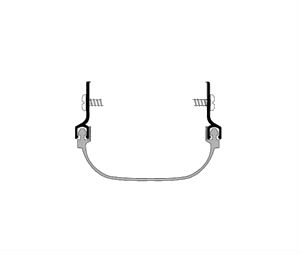 Pemko 318AV 40" Mill Finish Aluminum Specialty Door Bottom with Vinyl insert