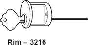 Von Duprin Rim 3216 Cylinder for 22 Series