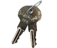 Kaba Access 201422-000-02 Passage Key Key #DF5 (2 Pkg)