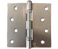 Hager BB1741 4x4in Hinge-Full Mortise-Residential Weight-Ball Bearing-Steel Base
