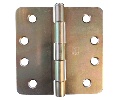 Hager RC1749 4x4in 1/4in Radius Hinge-Full Mortise-Residential Weight-Plain Bearing-Steel Base