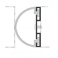Pemko 358DN Double Door Astragal