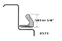 Dorbin D-375 Foam Seal 96" Length