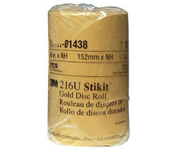 3M 405-051144-01438 Stikit™ Gold Disc Rolls 216U