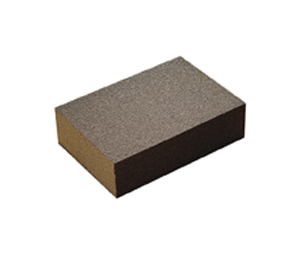 3M MM6967 Aluminum Oxide Sanding Sponge - 4 Sided Block Sponge