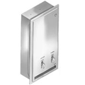 Bradley 401-40 Napkin/Tampon Vendor - Free Operation