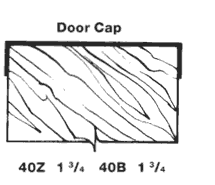 Dorbin 40B Bronze 24" Door Cap