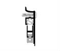 Pemko 412CSL 32" Automatic Door Bottom with Sponge Silicone insert - Clear Anodized Aluminum - Surface Mount