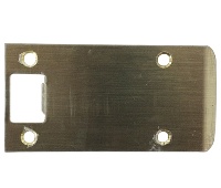 Don-Jo 9103 609 3" Extended Lip Square Corner Full Lip 2-1/4" Strike - Antique Brass Finish