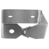 Bradley 5053 Friction Control Single Roll Toilet Tissue Dispenser - Epoxy Coated Aluminum