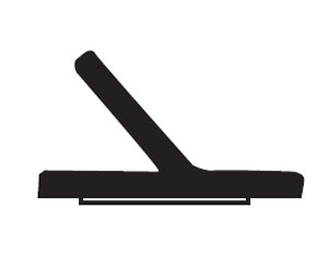 National Guard Products 5060B 21 Brown Silicone Fin Self-Adhesive Gasketing 1/2" x 5/16" x 21 ft. Roll