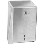 Bradley 515 Surface Mounted Toilet Tissue Dispenser - Stainless Steel