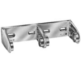 Bradley 522 Tension Spring Control Spindle-less Toilet Tissue Dispenser - Chrome Plated Zinc