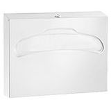 Bradley 583 High Capacity Surface Mounted Seat Cover Dispenser - Satin Stainless Steel