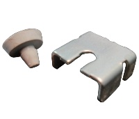 Reeve RV43ZC-1 Zinc 43ZC Series Left&Right Shelf Rest Standards/Brackets Accessories - 1 Pc.