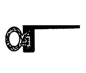 Dorbin 599DV Dk. Brown Aluminum 36" Double Door Equipment with Vinyl Seal Insert - 13/32"W x 1 3/16"H