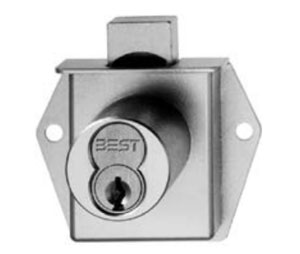 BEST Company 5L7MD2606T 5L Cabinet Lock, Key Retaining