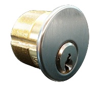 Kaba Ilco 7165UE2-26D-KA2 Mortise Cylinder with Lori 80 Keyway - Satin Chrome