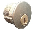 Kaba Ilco 7165WA2-46-KA2 Mortise Cylinder with Weiser E/Falcon, Weiser 1555 Keyway - Duracolor Brown Aluminum