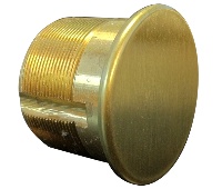 Kaba Ilco 7160DC-04 Mortise Dummy Cylinder - Satin Brass
