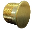 Kaba Ilco 7160DC-04 Mortise Dummy Cylinder - Satin Brass