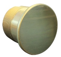 Kaba Ilco 7180DC-03 Mortise Dummy Cylinder - Polished Brass