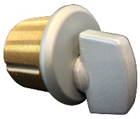 Adams Rite 4066-01 130 Thumbturn Clear Anodized Finish