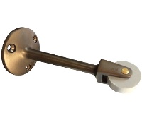 Rockwood 456-613 Satin Oxidized Oil Rubbed Bronze Straight Roller Stop