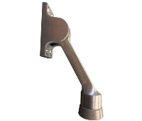Rockwood 461-626 Satin Chrome Plated Brass Kick Down Door Stop