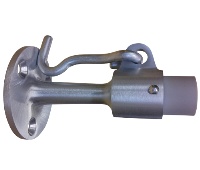 Rockwood 476-626 Satin Chrome Plated Brass Door Stops with Keeper