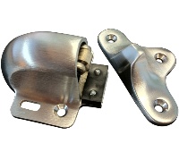 Rockwood 491S-626 Satin Chrome Plated Brass Automatic Door Holder with Stop