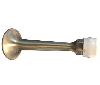 Rockwood 519-619 Satin Nickel Plated Clear Coated Brass Door Stop