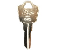 Kaba Ilco 1502 ESP Key Blank Nickel Plated
