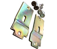 Adams Rite 91-0966 Universal Mounting Tab Kit – Beveled Stiles