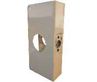 Don-Jo 200C-CW S Satin Stainless Steel Wrap-Around Plate