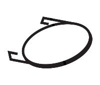 Dor-O-Matic 4270107430 El1490 Lift Lever Spring Rhr