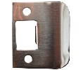 Don-Jo 9115 630 1-1/2" Extended Lip, Square Corner Full Lip 2-1/4" Strike - Satin Stainless Steel Finish