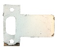 Don-Jo T9103 630 2-3/4" x 3" Extended Lip T Strike - Satin Stainless Steel Finish