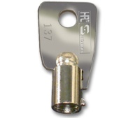 HPC-137 Tubular Keyblanks (50/box)